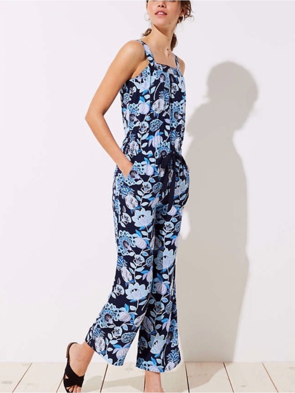 LOFT Pineapple Dream Jumpsuit #1372